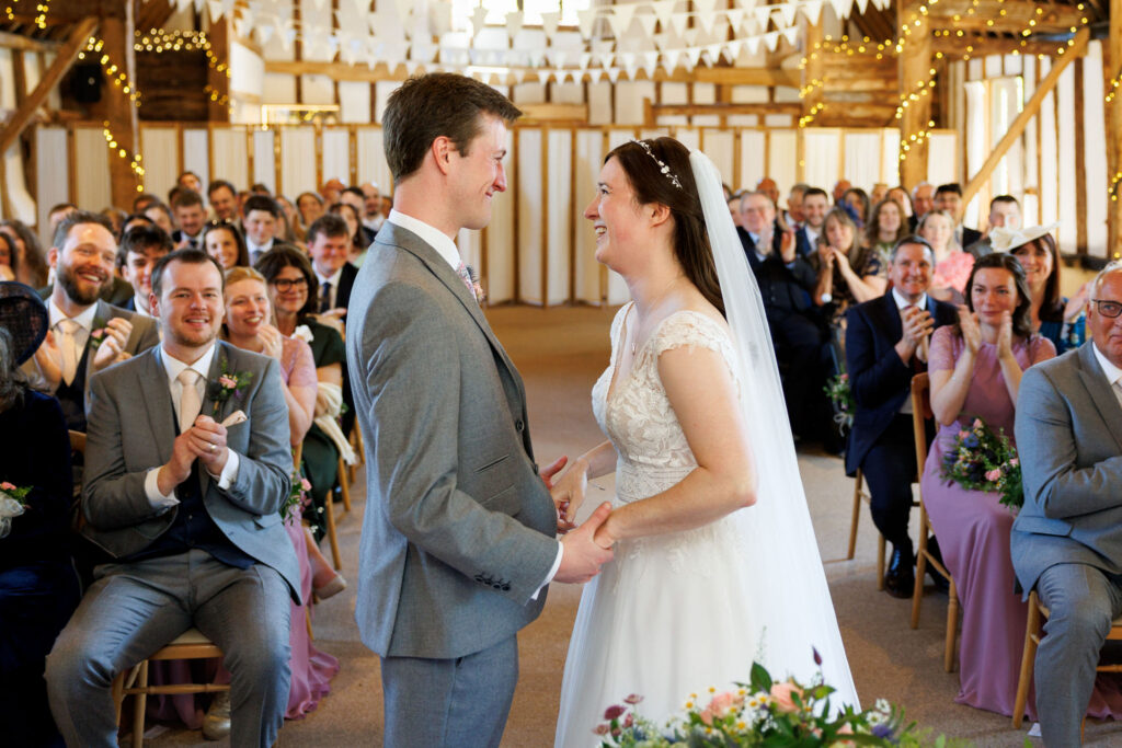 Dan & Jenny's Clock Barn Wedding